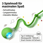 Smart-Ball Pro: Intelligentes Katzenspielzeug mit 3 Geschwindigkeitsstufen & automatischer Standby-Funktion