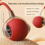 Smart-Ball Pro: Intelligentes Katzenspielzeug mit 3 Geschwindigkeitsstufen & automatischer Standby-Funktion